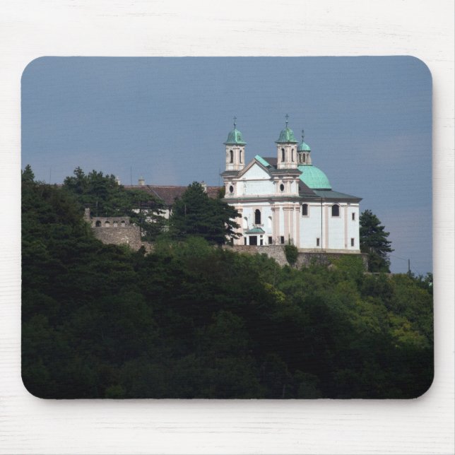 Leopoldsberg, Vienna Austria Mouse Pad (Front)