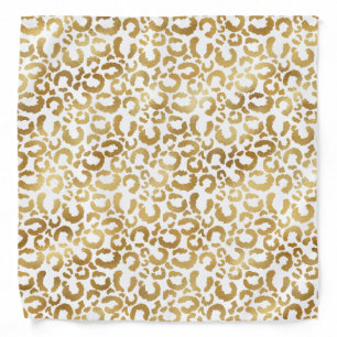 Leoprd Golden Pattern Bandana