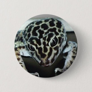 Lepard Gecko Pinback Button