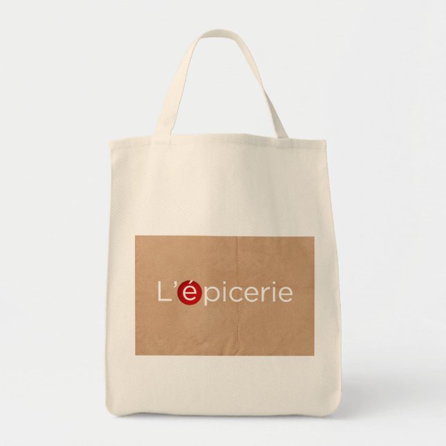 L'Épicerie Tote Bag (Front)