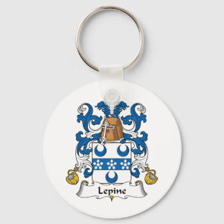Lepine Family Crest Keychain