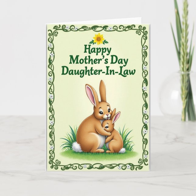 Leporine Mothers Day Love Card (Front)