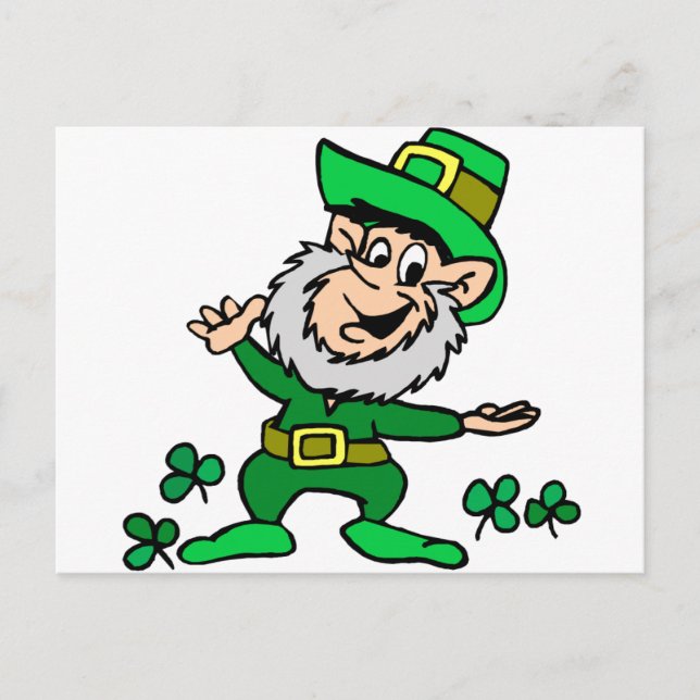 Leprachaun Postcard (Front)