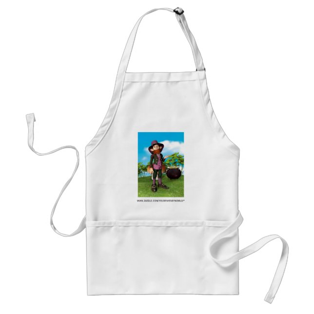 Leprechaun Adult Apron (Front)