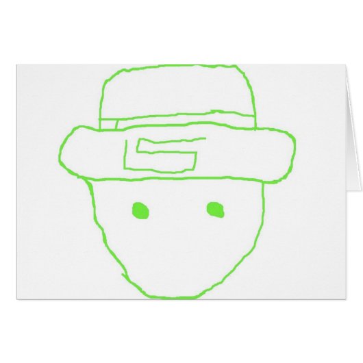 Leprechaun Amateur Sketch Cards (Front Horizontal)
