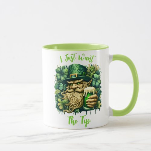 Leprechaun And Beer Mug