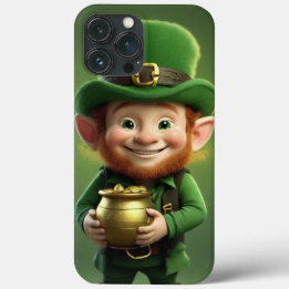 Leprechaun and Pot of Gold iPhone / iPad case