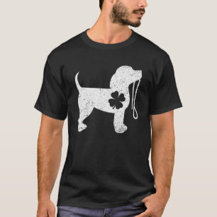 Leprechaun Beagle Dog St. Patrick's Day Funny For T-Shirt