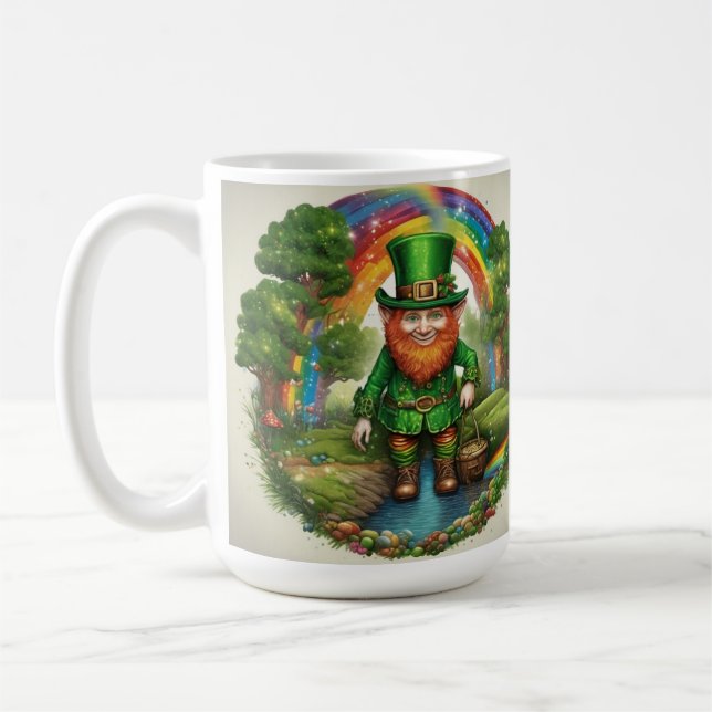 Leprechaun Coffee Mug (Left)