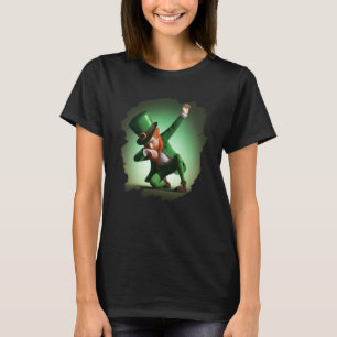 Leprechaun Dabbing Dancing Dance St Patricks Day T-Shirt
