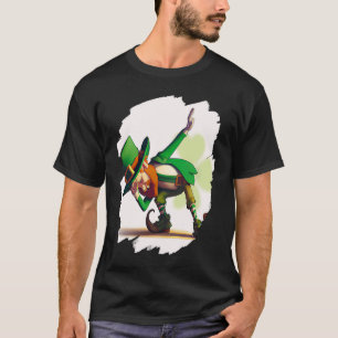 Leprechaun Dabbing Dancing Dance St Patricks Day   T-Shirt