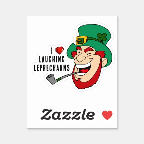 Leprechaun Day Sticker