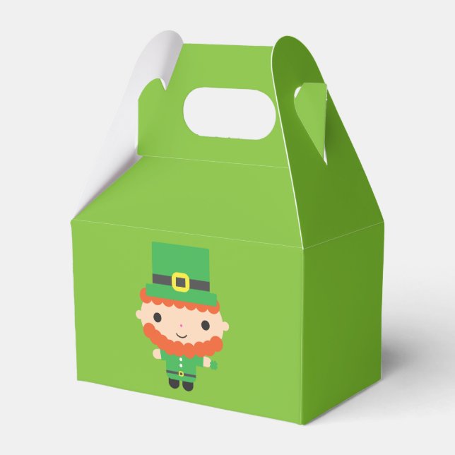 Leprechaun Favor Box (Front Side)