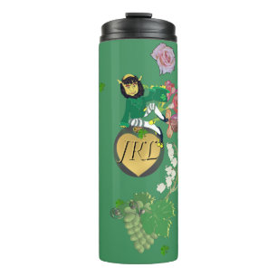 Leprechaun Floral Thermal Tumbler