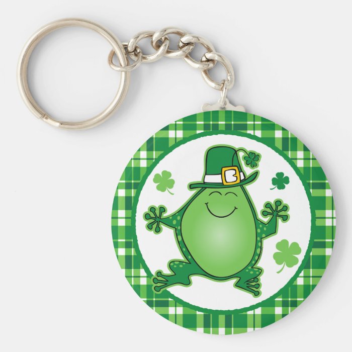 Leprechaun Frog Keychain