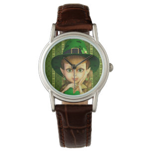 Leprechaun Girl St. Patrick's Day Watch
