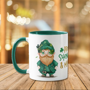 Leprechaun Gnome Prone to Shenanigans Mug