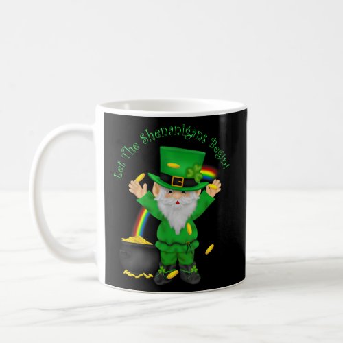 Leprechaun Gnome St Patricks Day   Coffee Mug