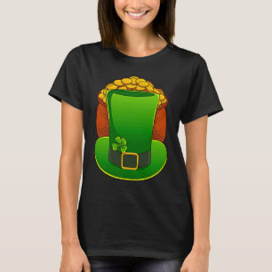 Leprechaun Hat Lucky St Patricks Day T-Shirt