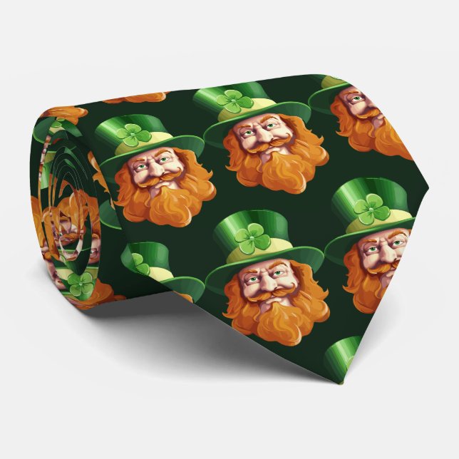 Leprechaun Hideaway Neck Tie (Rolled)