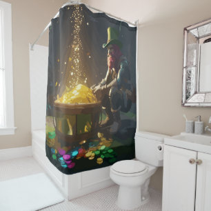 Leprechaun Hideaway Shower Curtain