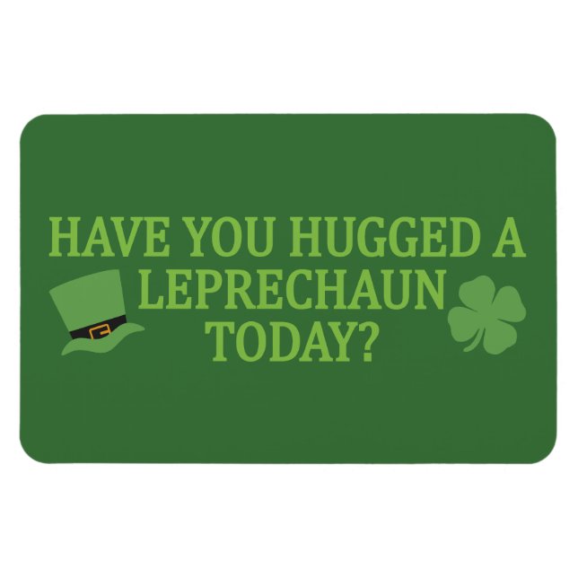 Leprechaun Hug magnet (Horizontal)