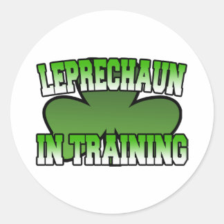 Leprechaun in Training Sticker