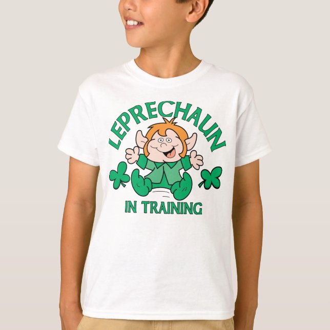 Leprechaun in Training T-shirt (Front)