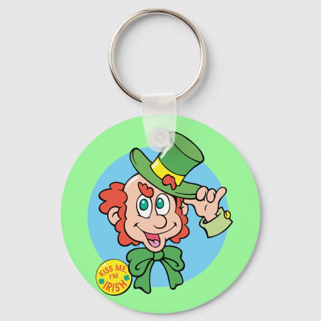 Leprechaun Keychain (Front)