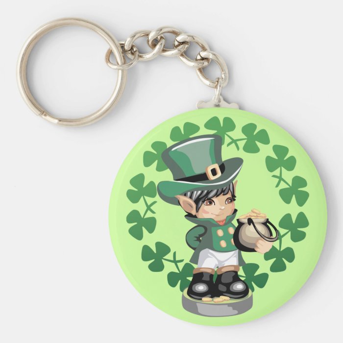 Leprechaun Keychain