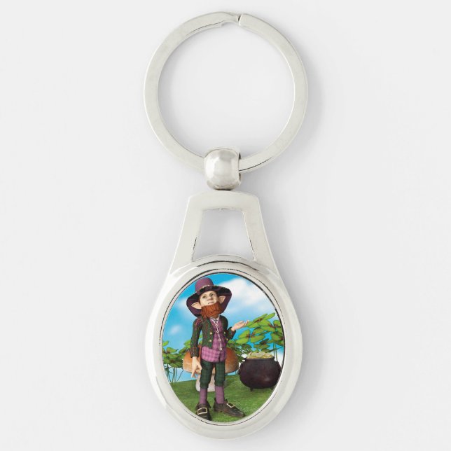 Leprechaun Keychain (Front)