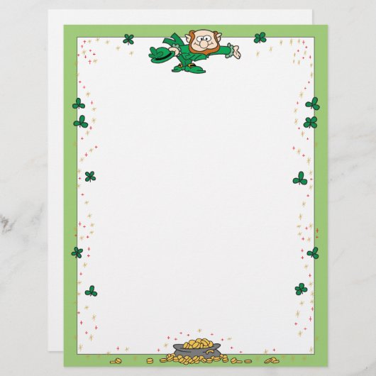 Leprechaun Letterhead (Front/Back)