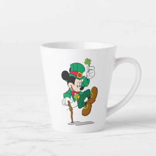 Leprechaun Mickey Mouse | St. Patrick's Day 2 Latte Mug