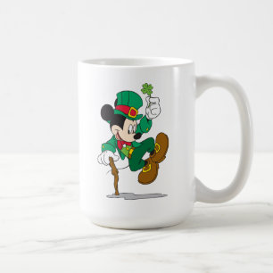 Leprechaun Mickey Mouse   St. Patrick's Day Coffee Mug