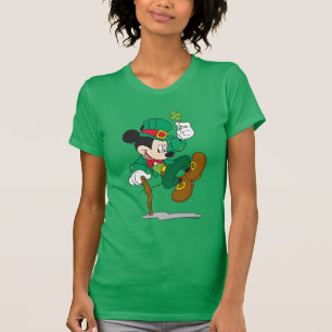 Leprechaun Mickey Mouse   St. Patrick's Day T-Shirt