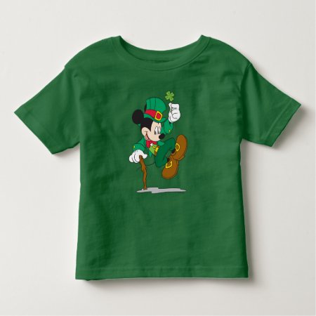 Leprechaun Mickey Mouse | St. Patrick's Day Toddler T-shirt