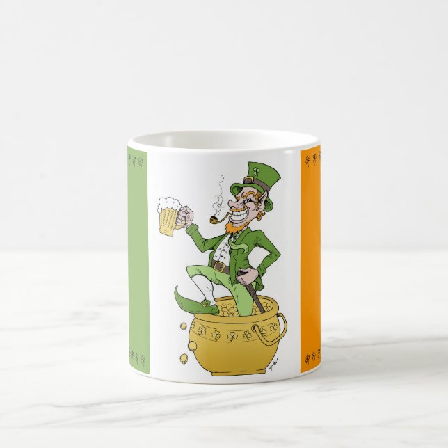 leprechaun_mug coffee mug (Center)