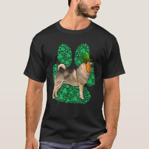 Leprechaun Norwegian Elkhound St Patricks Day Sham T-Shirt