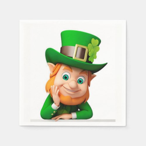 Leprechaun Paper Napkins