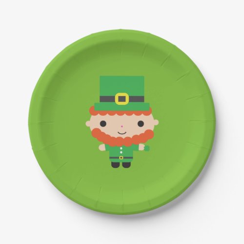 Leprechaun Paper Plates