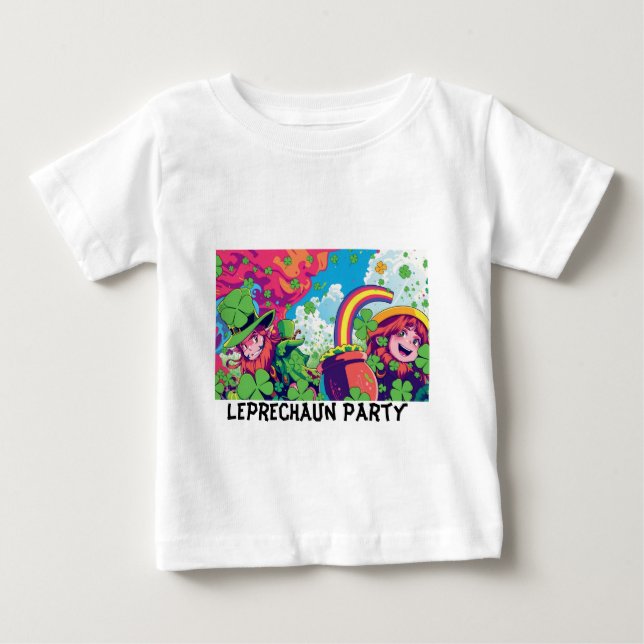 Leprechaun Party Cyber-Kid Tee (Front)