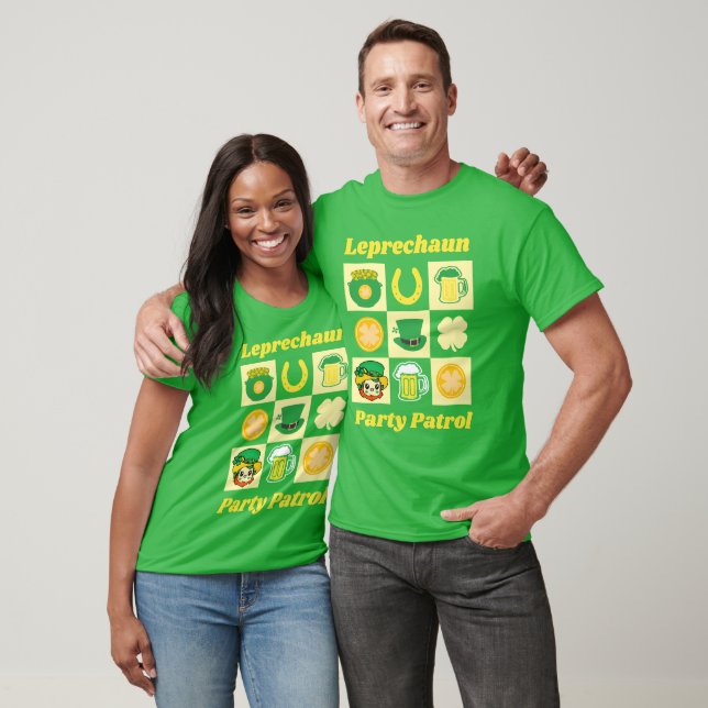 Leprechaun Party Patrol T-Shirt (Unisex)