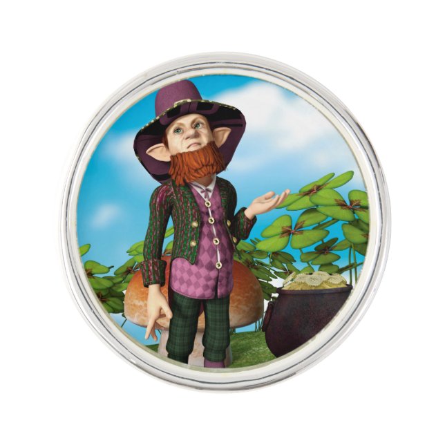 Leprechaun Pin (Front)