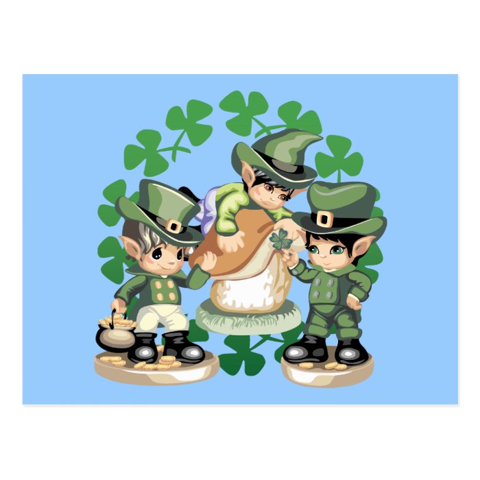 Leprechaun Post Card