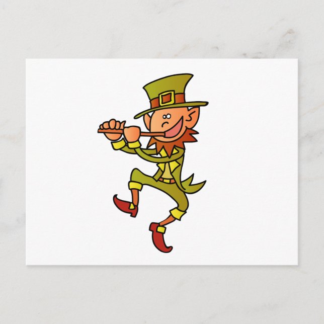 leprechaun postcard (Front)