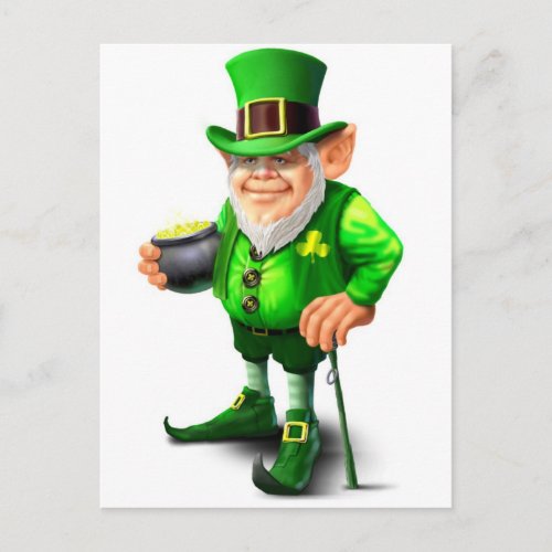 Leprechaun Postcard