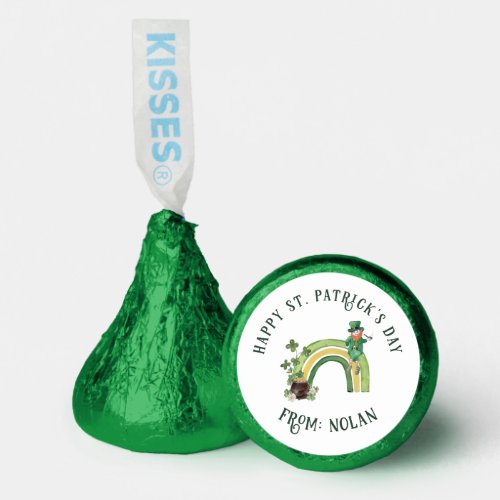 Leprechaun Rainbow Gold  St Patricks Day Hersheys Kisses