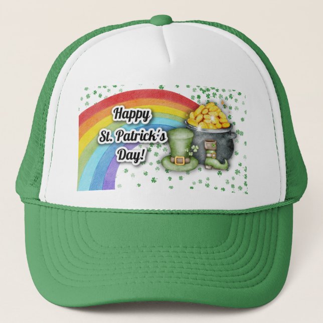 Leprechaun Rainbow hat St. Patrick’s Day (Front)