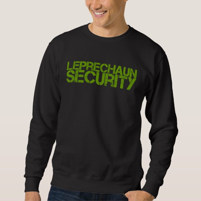 Leprechaun Security Sweatshirt (Front)