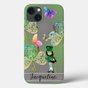 Leprechaun & Shamrock iPhone 13 Case